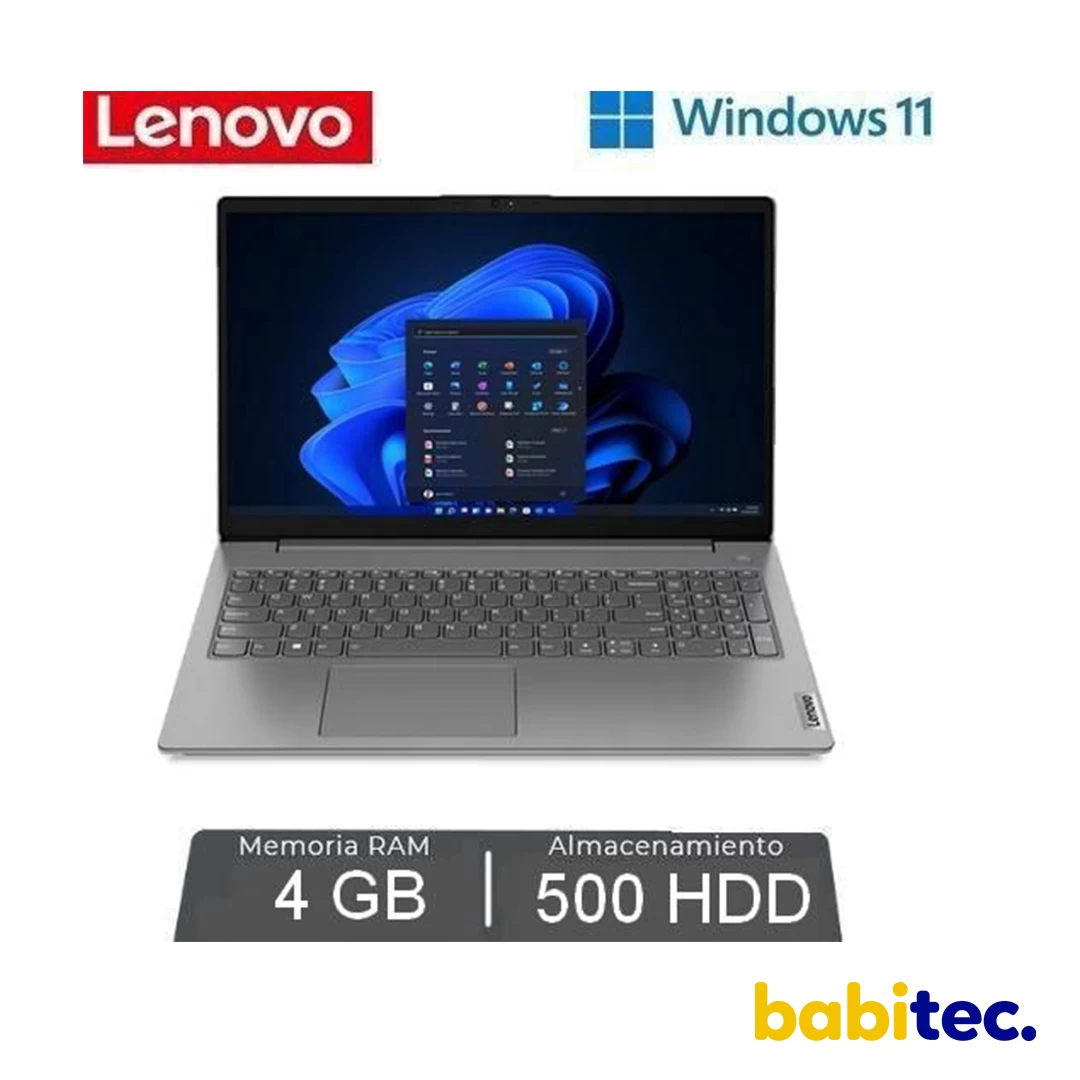 Lenovo PC V15 IGL- IGL - Dual Core - Ecran 15.6" - 4 GB RAM / 500 GB - WINDOWS 1