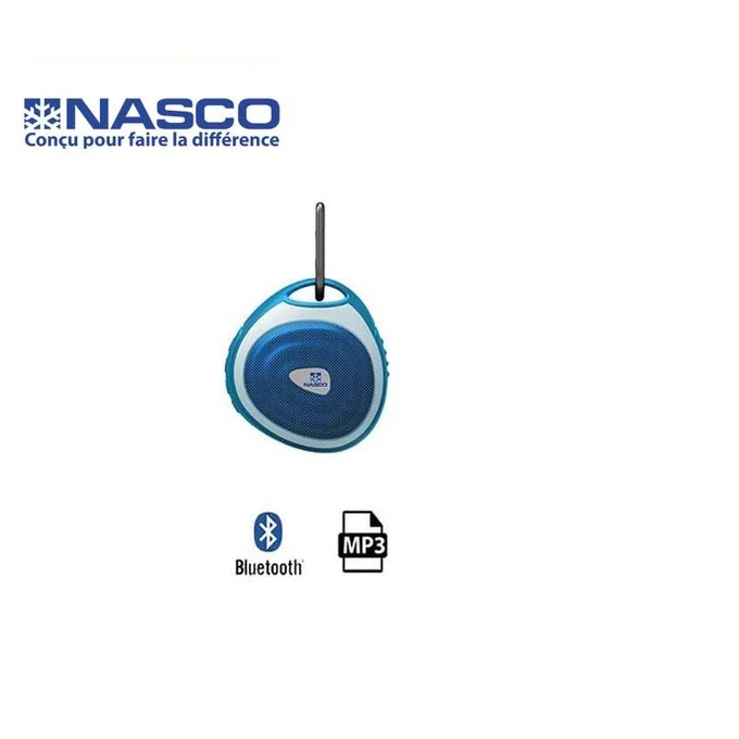 Nasco Enceinte Bluetooth HIFI_S9 - 2W - Bleu/Blanc