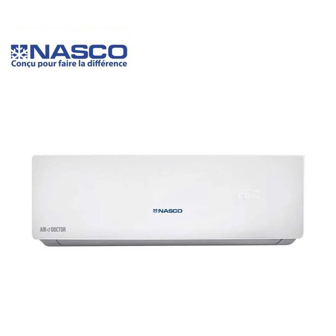Nasco Split 1Cv - R-410- Virus Air Doctor- Facade Blanche- 220V