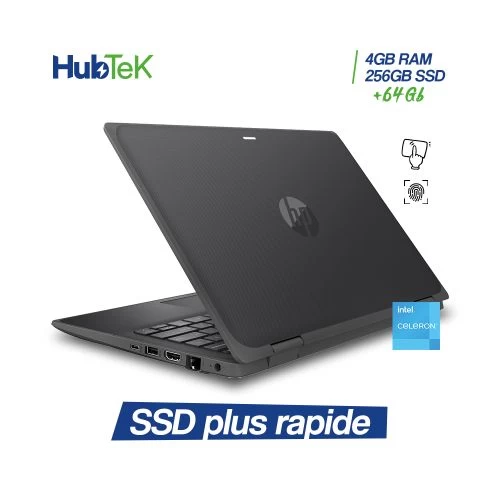 Hp Mini G5 Pliable 11 X360 - Intel Celeron - Dual Core - 4GB RAM - 256GB SSD + 6