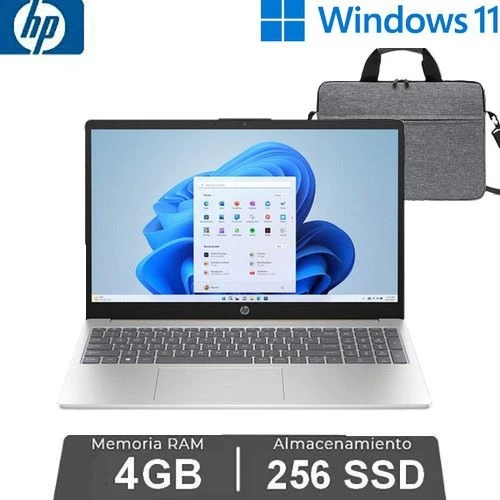 Hp Dual Core- Noir - Ecran 15.6" - 256 GO SSD - 4 GO RAM