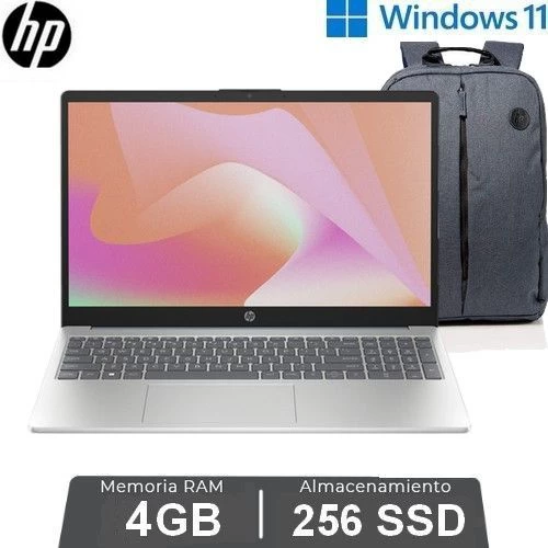 Hp ORDINATEUR HP 15fd-0296nk - DUAL CORE 4 GB RAM / 256 GB SSD WINDOWS 11