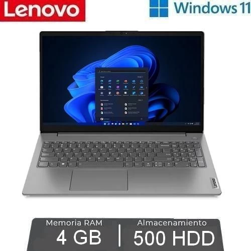 Lenovo PC V15 IGL- IGL - Dual Core -  4GB - 512GB SSD - 15"