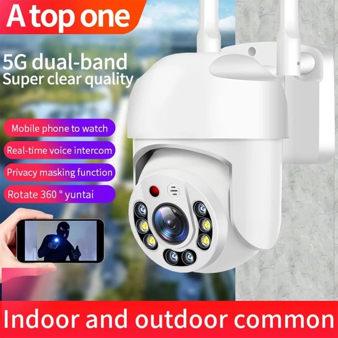 Caméra De Sécurité PTZ Extérieure étanche 720p